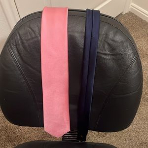 Tommy Hilfiger tie (Pink with blue on the small side)